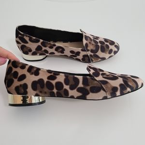 Mix No.6 sarlinas leopard womens loafers shoes 8.5